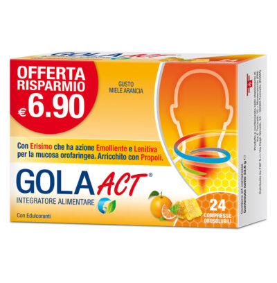 GOLA ACT MIELE ARANCIA- 24 compresse