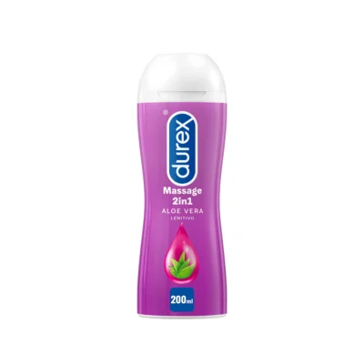 DUREX MASSAGE 2 IN 1 ALOE VERA GEL LUBRIFICANTE - 200ml