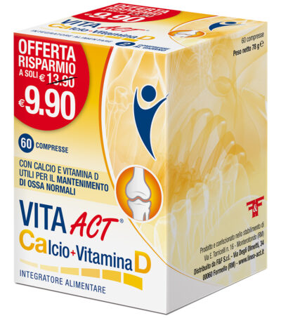 VITA ACT CALCIO + VITAMINA D - 60 compresse