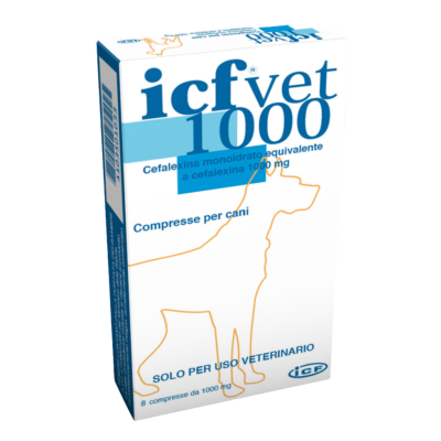 Icfvet 1000 mg 8 compresse